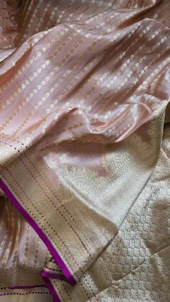 Pink Mashru Katan Saree S11165 - Aakritee Fashion