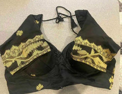 Blouse Cotton With Sleeve Jamdani Traditional Festive Durga Pujo Black Bl0162 Blouse - Blouse - Aakritee - BL0162