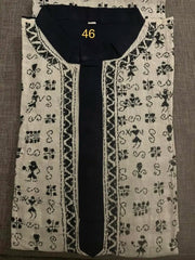 Punjabi_black_PK10115 - Kurta - Punjabi - Aakritee - PK10115