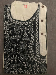 Punjabi_black_PK10118 - Kurta - Punjabi - Aakritee - PK10118