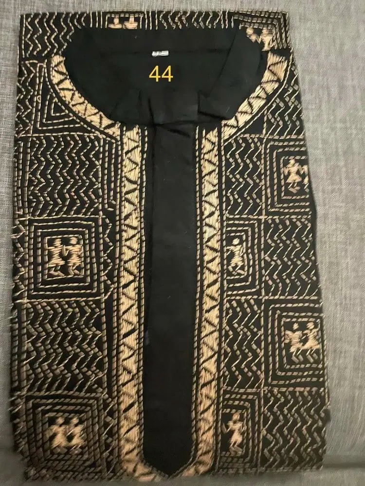 Punjabi_Kurta_brown_PK10104 - Kurta - Punjabi - Aakritee - PK10104