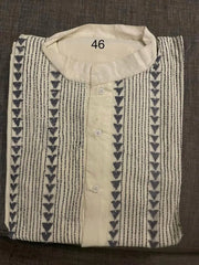 Punjabi_offwhite_PK10123 - Kurta - Punjabi - Aakritee - PK10123