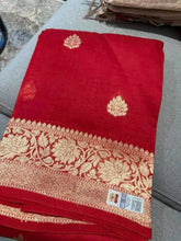 Pure Tissue Silk Banarasi Saree for Diwali Festive Party - Saree - Aakritee - S10694