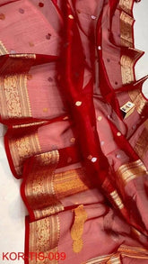 Pure Tissue Silk Banarasi Saree for Diwali Party Wear - Saree - Aakritee - S10700