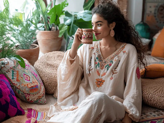 Kaftans: The Perfect Blend of Comfort and Style - Aakritee