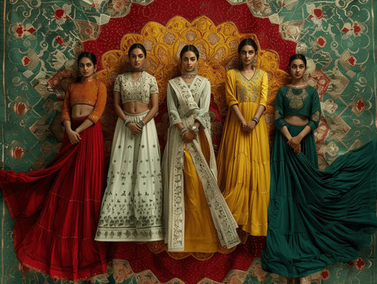 The Cultural Significance of Colours in Indian Ethnic Wear - Aakritee