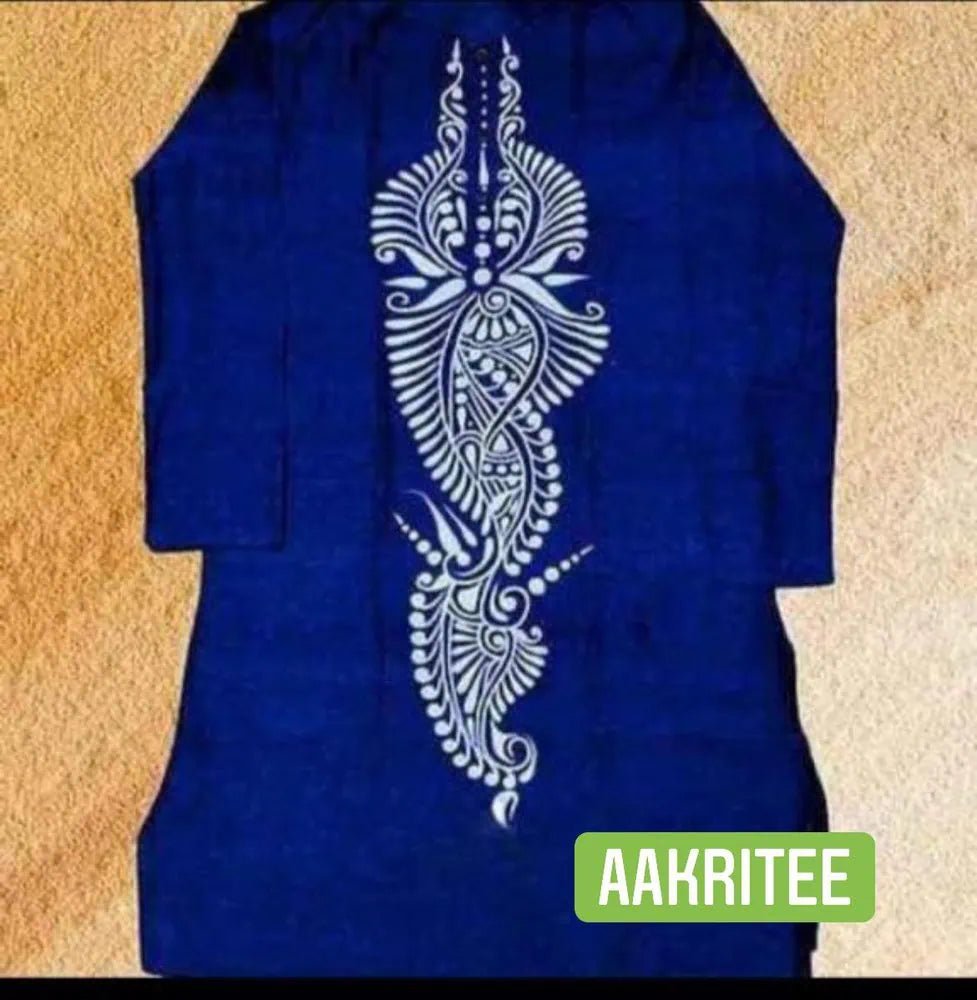 Punjabi_AUD50_blue_PK10019 - Kurta - Punjabi - Aakritee - PK10019